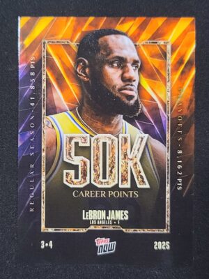 #12 NBA 50K Career Points - Lebron James