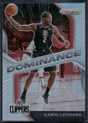#12 Dominance Prizms Silver - Kawhi Leonard