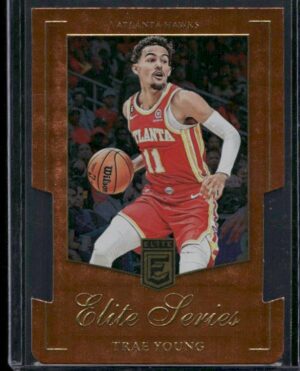 #5 Elite Series Orange Die Cut - Trae Young