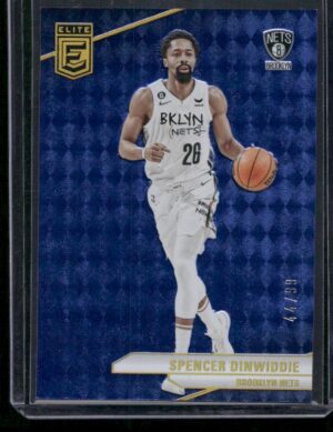#182 Blue #/99 - Spencer Dinwiddie