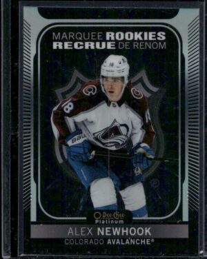 #206 - Black Shield (Marquee Rookies) - Alex Newhook