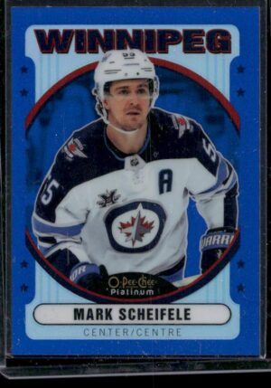 #R-19 - Retro Blue Rainbow #/199 - Mark Scheifele