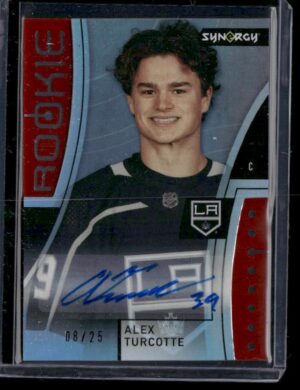#RP-AT Base Rookie Portraits Red Auto #/25 - Alex Turcotte