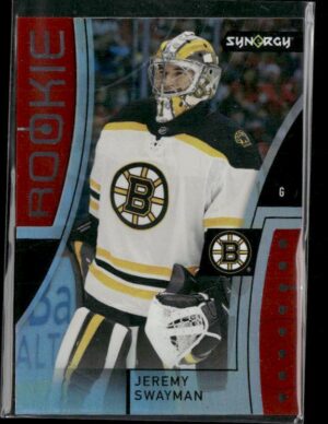 #85 Base Red - Jeremy Swayman