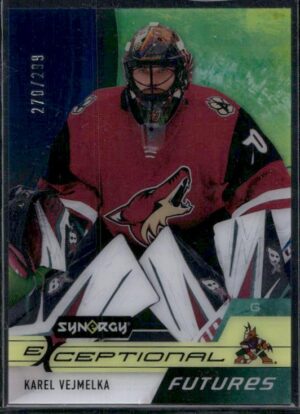 #EF-KV Exceptional Futures Blue #/299 - Karel Vejmelka
