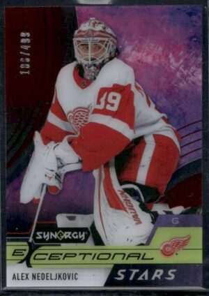 #ES-AN Exceptional Stars Red #/499 - Alex Nedeljkovic