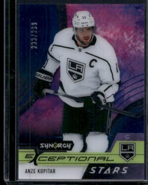 #ES-AK Exceptional Stars Blue #/299 - Anze Kopitar