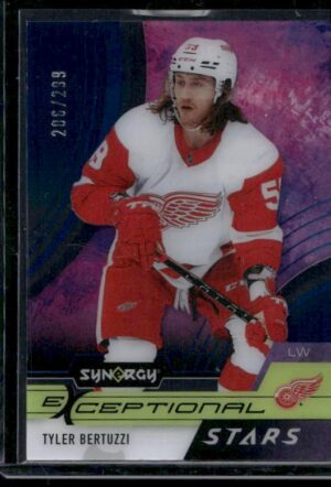 #ES-TB Exceptional Stars Blue #/299 - Tyler Bertuzzi