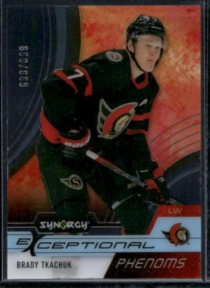 #EP-BT Exceptional Phenoms #/899 - Brady Tkachuk