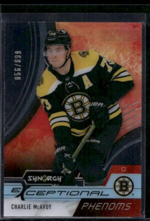 #EP-MC Exceptional Phenoms #/899 - Charlie McAvoy