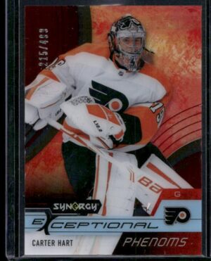#EP-CH Exceptional Phenoms Red #/499 - Carter Hart