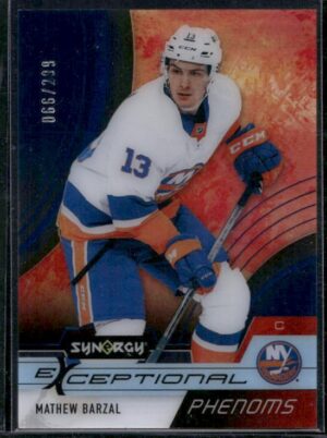 #EP-MB Exceptional Phenoms Blue #/299 - Mathew Barzal