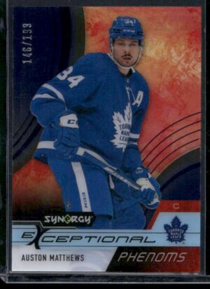 #EP-AM Exceptional Phenoms Purple #/199 - Auston Matthews