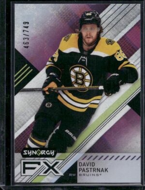 #FX-DP Synergy FX #/749 - David Pastrnak