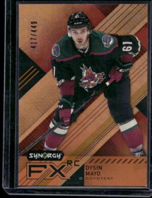 #FXR-DM Synergy FX Rookies Orange #/449 - Dysin Mayo