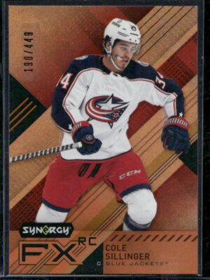 #FXR-CS Synergy FX Rookies Orange #/449 - Cole Sillinger