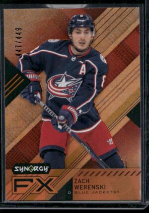 #FX-ZW Synergy FX Orange #/449 - Zach Werenski
