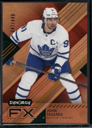 #FX-JT Synergy FX Orange #/449 - John Tavares