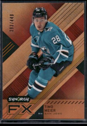 #FX-TM Synergy FX Orange #/449 - Timo Meier