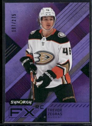#FXR-TZ Synergy FX Rookies Purple #/275 - Trevor Zegras
