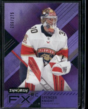 #FXR-SK Synergy FX Rookies Purple #/275 - Spencer Knight