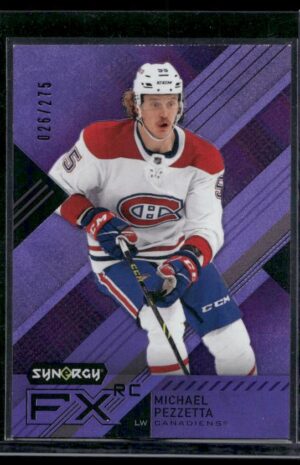 #FXR-MP Synergy FX Rookies Purple #/275 - Michael Pezzetta