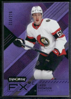 #FXR-LT Synergy FX Rookies Purple #/275 - Lassi Thomson