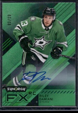 #FXR-RD Synergy FX Rookies Green Auto #/99 - Riley Damiani