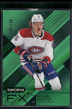 #FXR-MP Synergy FX Rookies Green #/199 - Michael Pezzetta