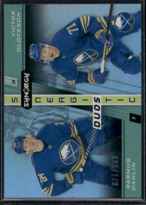 #SD-11 Synergistic Duos Stars #/999 - Rasmus Dahlin / Victor Olofsson