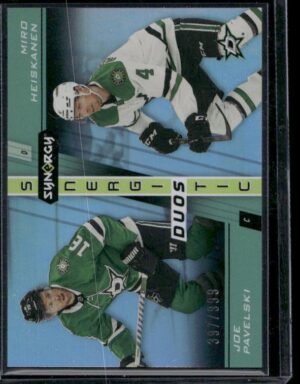 #SD-9 Synergistic Duos Stars #/999 - Joe Pavelski / Miro Heiskanen