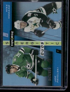 #SD-9 Synergistic Duos Stars and Legends #/899 - Joe Pavelski / Mike Modano