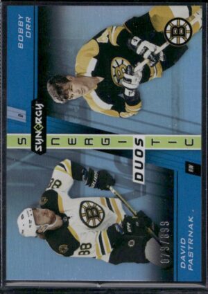 #SD-14 Synergistic Duos Stars and Legends #/899 - David Pastrnak / Bobby Orr