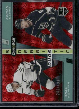 #SD-2 Synergistic Duos Stars Red #/499 - Anze Kopitar / Adrian Kempe