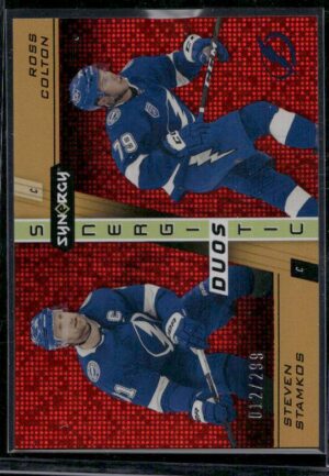 #SD-4 Synergistic Duos Stars and Rookies Red #/299 - Steven Stamkos / Ross Colton