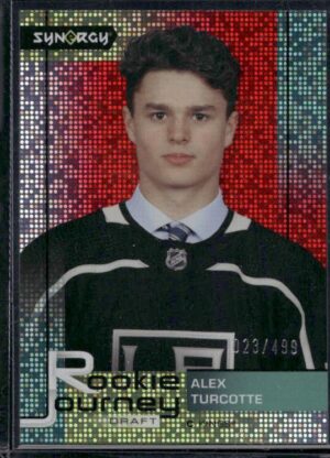 #RJ-13 Rookie Journey Draft Red #/499 - Alex Turcotte