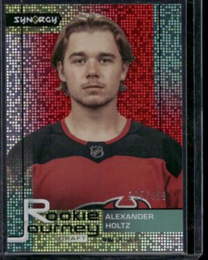 #RJ-14 Rookie Journey Draft Red #/499 - Alexander Holtz