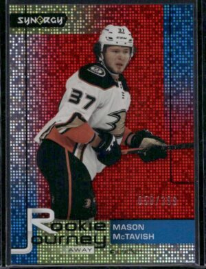 #RJ-4 Rookie Journey Away Red #/399 - Mason McTavish