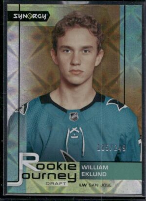 #RJ-3 Rookie Journey Draft Gold #/249 - William Eklund