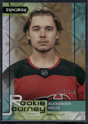 #RJ-14 Rookie Journey Draft Gold #/249 - Alexander Holtz