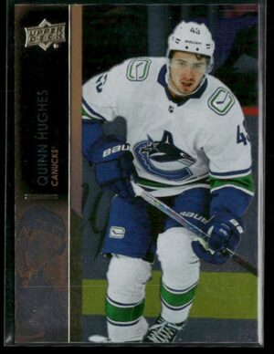 #425 Base Silver Foil - Quinn Hughes