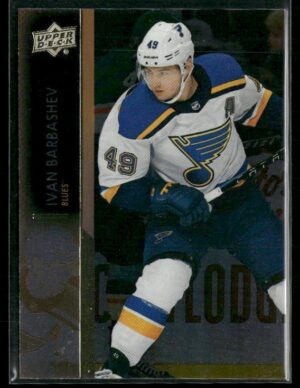 #404 Base Silver Foil - Ivan Barbashev