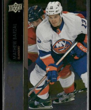 #362 Base Silver Foil - Mathew Barzal