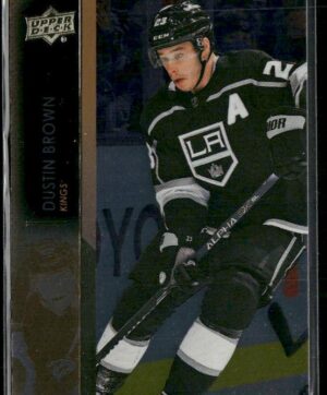 #334 Base Silver Foil - Dustin Brown