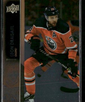 #321 Base Silver Foil - Leon Draisaitl