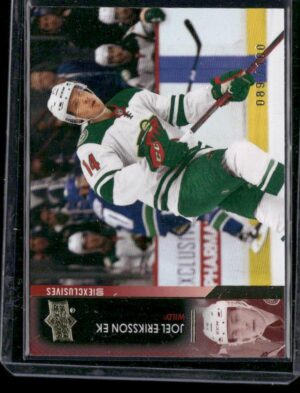 #340 Base UD Exclusives #/100 - Joel Eriksson Ek