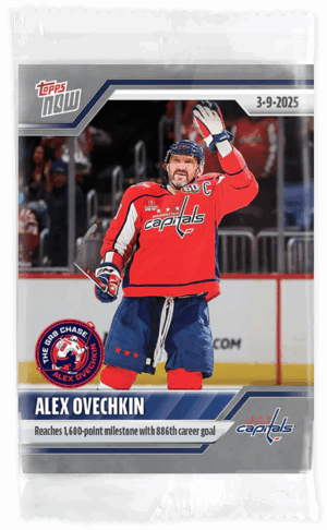 #130 Reaches 1600-point Milestone with 886th Career Goal Sticker - Alex Ovechkin