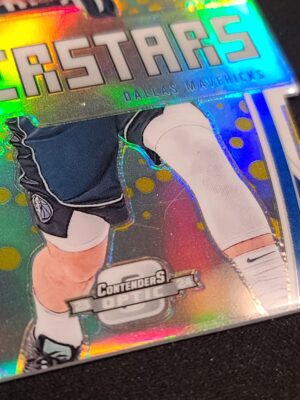 #2 Contenders Optics Superstars Die Cut Gold #/10 - Luka Doncic - Image 3