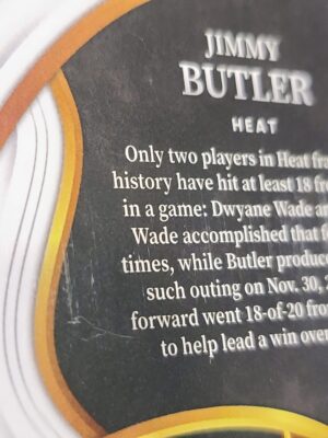 #240 Tectonic Gold Prizm #/10 - Jimmy Butler - Image 3
