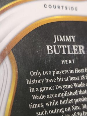 #240 Tectonic Gold Prizm #/10 - Jimmy Butler - Image 4